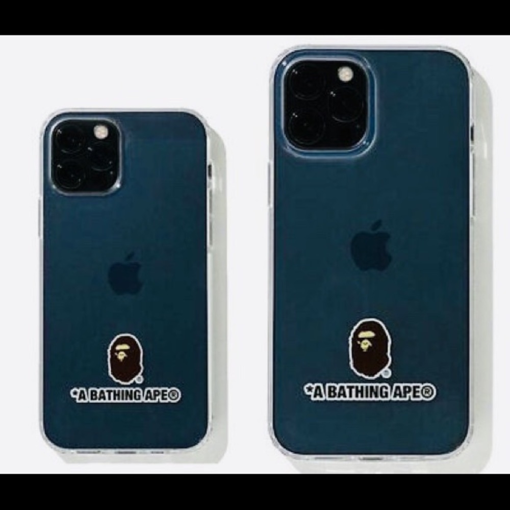 A Bathing Ape iPhone 12 and up phone case(Used)